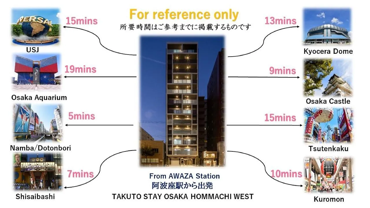 Takuto Stay Osaka Hommachi West